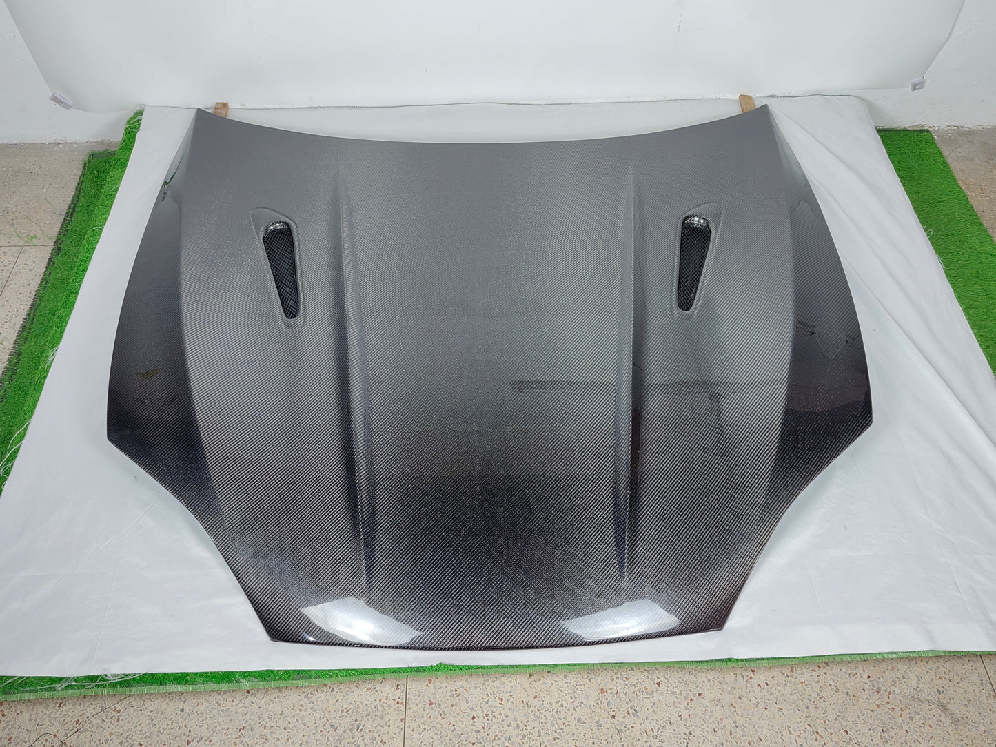 Tesla Model S MBJ Style Front Vented Cooling Hood Bonnets 2012-2020
