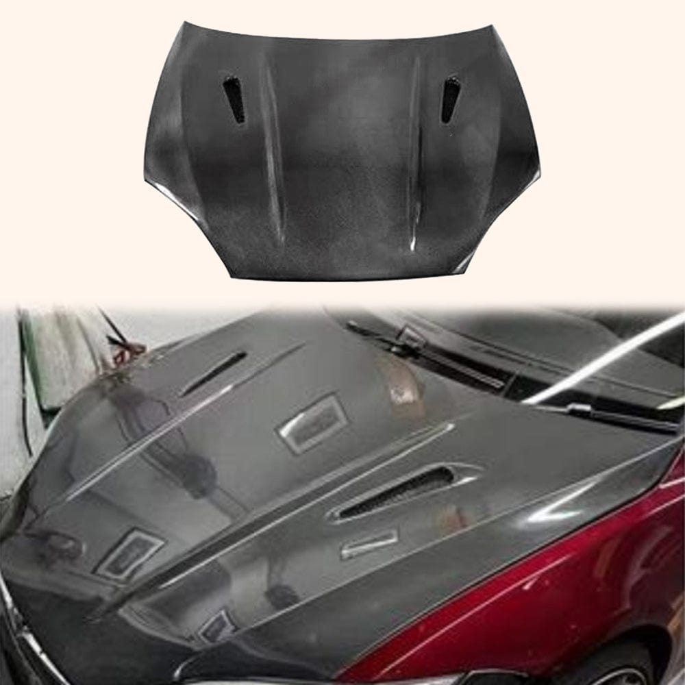 Tesla Model S MBJ Style Front Vented Cooling Hood Bonnets 2012-2020