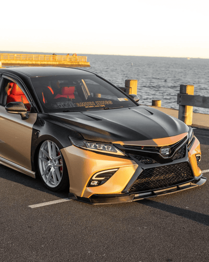 Toyota Camry XV70 8th Gen Front Vented Cooling Hood Bonnet 2018-2024 Kazento Carbon Parts Bonnets/Hoods