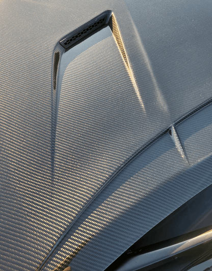 Toyota Camry XV70 8th Gen Front Vented Cooling Hood Bonnet 2018-2024 Kazento Carbon Parts Bonnets/Hoods