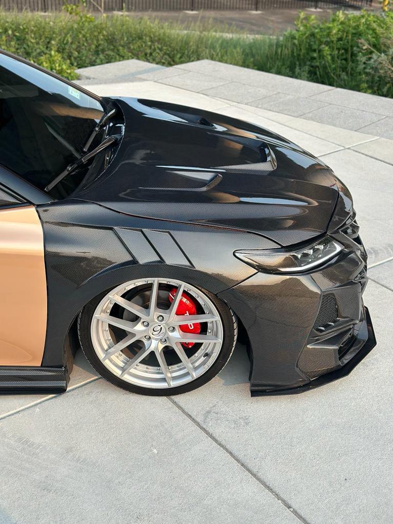 Toyota Camry XV70 8th Gen Front Vented Fenders 2018-2024 Kazento Carbon Parts 车身侧板