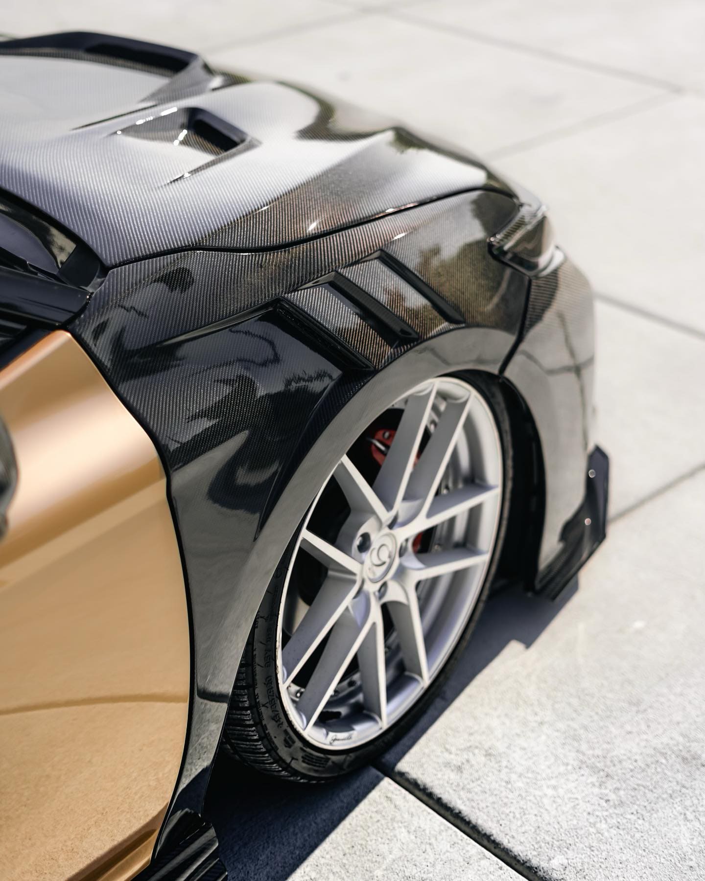 Toyota Camry XV70 8th Gen Front Vented Fenders 2018-2024 Kazento Carbon Parts 车身侧板