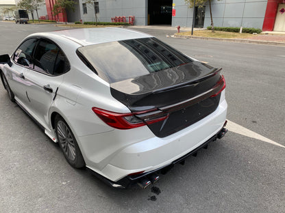 Toyota Camry XV80 9th Gen Rear Ducktail Trunk Boot Lid 2025+ Kazento Carbon Parts 车身侧板