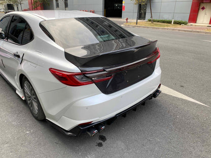 Toyota Camry XV80 9th Gen Rear Ducktail Trunk Boot Lid 2025+ Kazento Carbon Parts 车身侧板