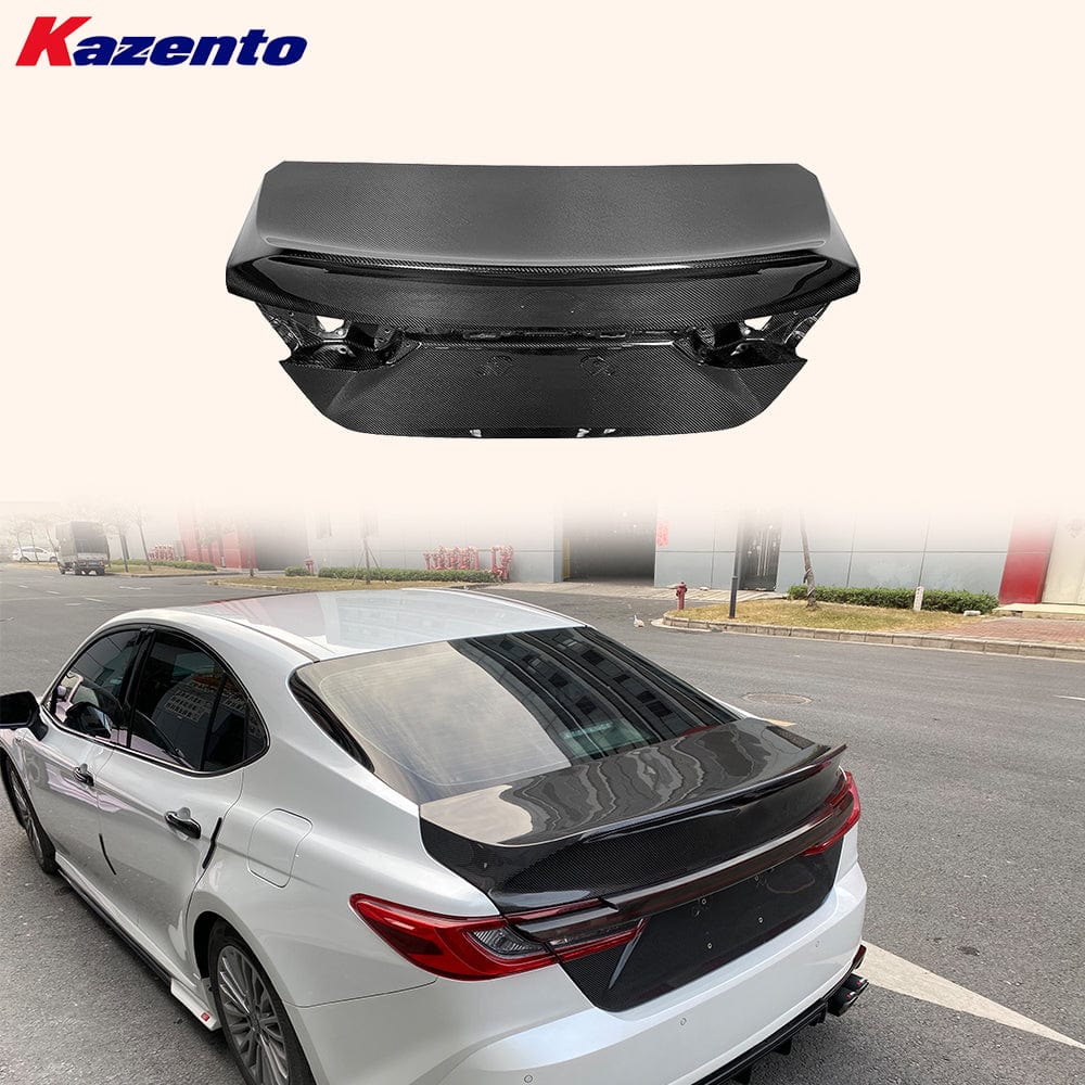 Toyota Camry XV80 9th Gen Rear Ducktail Trunk Boot Lid 2025+ Kazento Carbon Parts 车身侧板