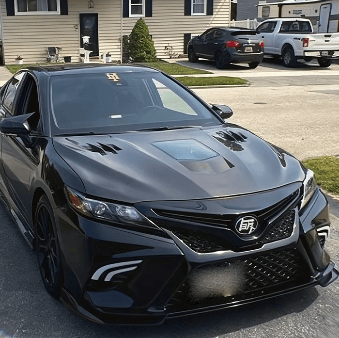 Toyota Camry70 XV70 8th Gen Front Vented Clear Hood 2018-2024