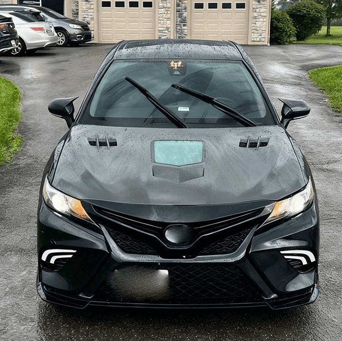 Toyota Camry70 XV70 8th Gen Front Vented Clear Hood 2018-2024