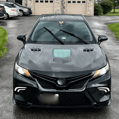 Toyota Camry70 XV70 8th Gen Front Vented Clear Hood 2018-2024
