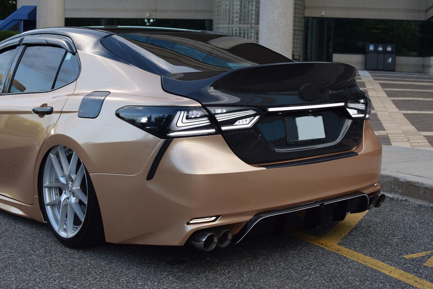 Toyota Camry70 XV70 8th Gen Rear Ducktail Trunk Boot Lid 2018-2024