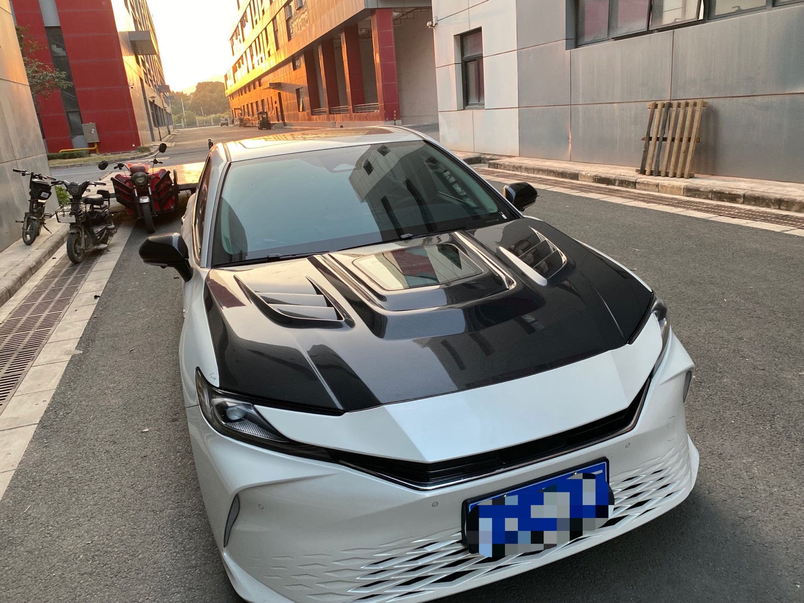 Toyota Camry80 XV80 9th Gen Front Vented Clear Hood 2025+