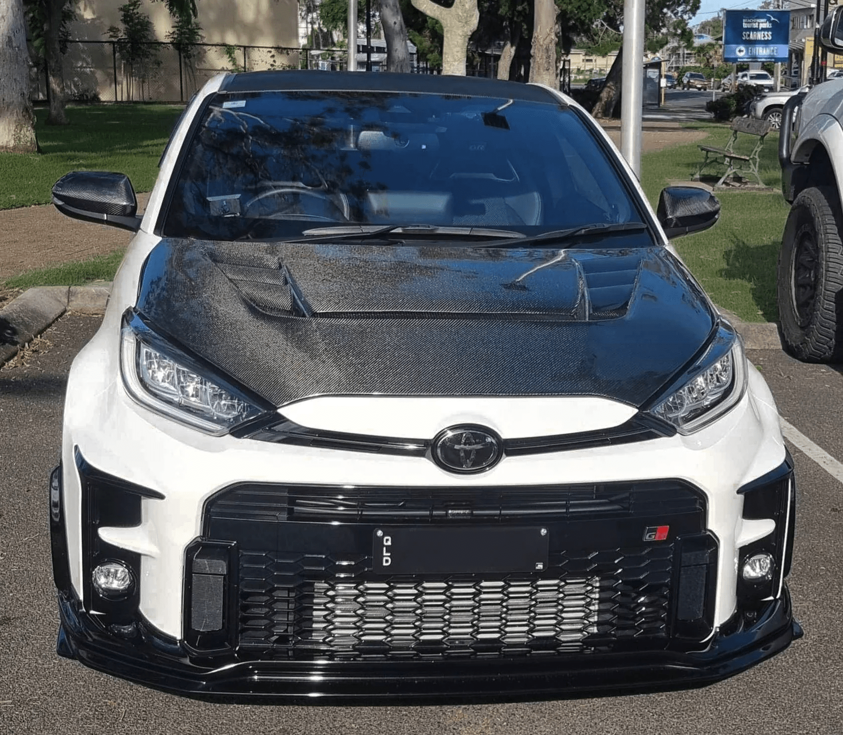 Toyota GR YARIS GXPA16 VRS STYLE VENTED HOOD 2020-2024