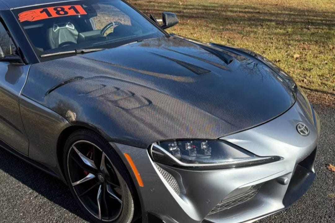 Toyota Supra A90 A91 LB Style Vented Hood Bonnet 2019-2026