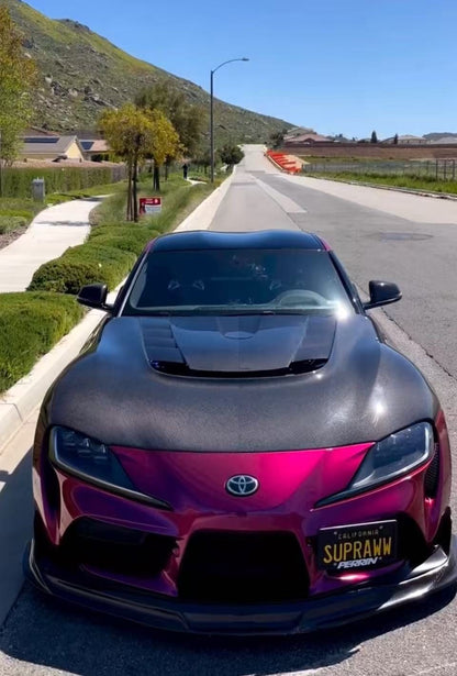 Toyota Supra A90 A91 VRS Style Vented Hood Bonnet 2019-2022