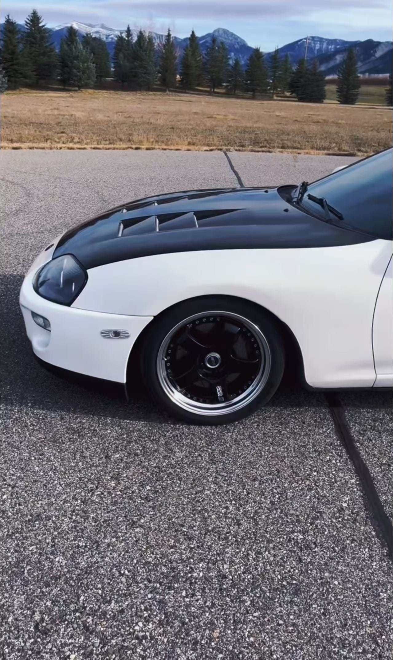 Toyota Supra MK4 JZA80 TS Style Vented Hood Bonnet 1993-1998