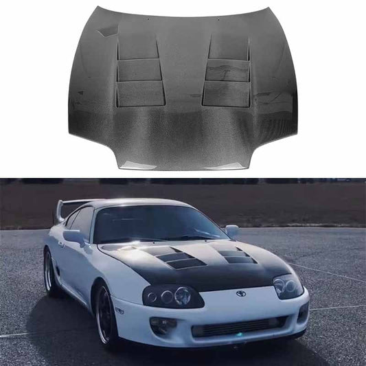Toyota Supra MK4 JZA80 TS Style Vented Hood Bonnet 1993-1998