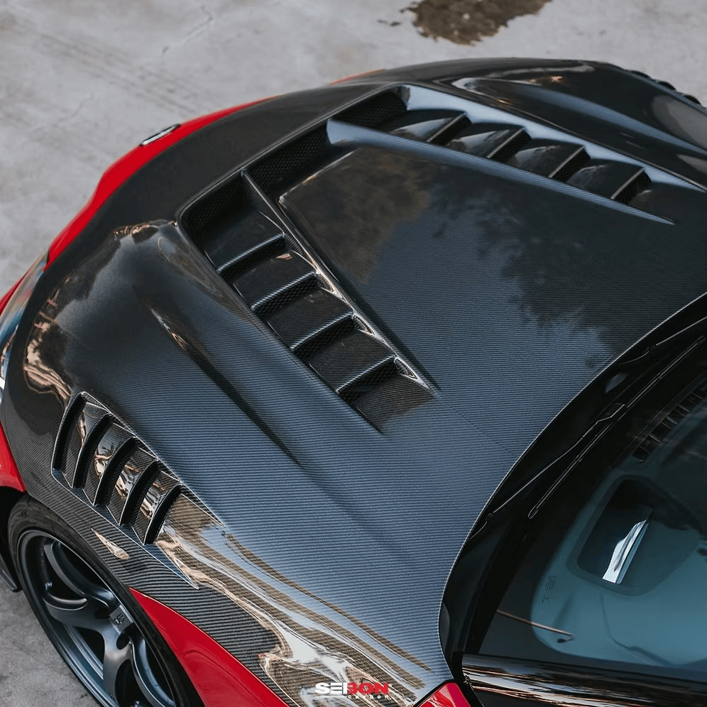 Toyota Supra MK5 A90 A91 TV Style Vented Hood Bonnet 2019-2026