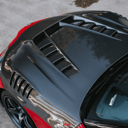 Toyota Supra MK5 A90 A91 TV Style Vented Hood Bonnet 2019-2026