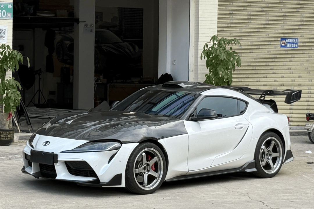 Toyota Supra MK5 A90 A91 TV Style Vented Hood Bonnet 2019-2026