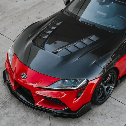 Toyota Supra MK5 A90 A91 TV Style Vented Hood Bonnet 2019-2026