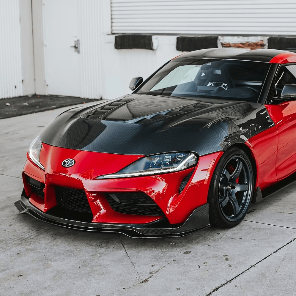 Toyota Supra MK5 A90 A91 TV Style Vented Hood Bonnet 2019-2026