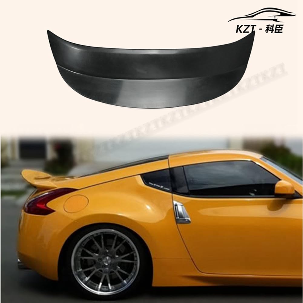 Trunk For Nissan 09 onwards 370Z Z34 AJT3 Style Fiber Glass Rear Spoiler Wing Body Parts Kits Kazento Carbon Parts 车身侧板 370Z-RS-AJT3-FRP
