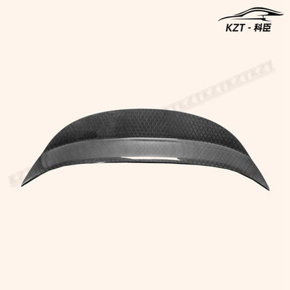 Trunk For Nissan 09 onwards 370Z Z34 AJT3 Style Rear Spoiler Honey Comb Carbon Fiber Kazento Carbon Parts 车身侧板 370Z-RS-AJT3-HCF