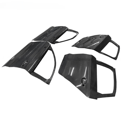 АUDI A3 S3 RS3 8V Sedan Side Doors 2014-2020 Kazento Carbon Parts Carbon Fiber S3-OUTDOOR-OE-CF