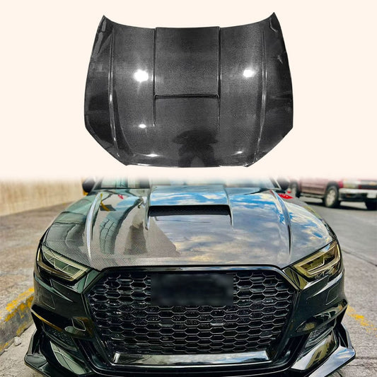 АUDI A3 S3 RS3 8V Vented Bonnet Hood 2014-2020