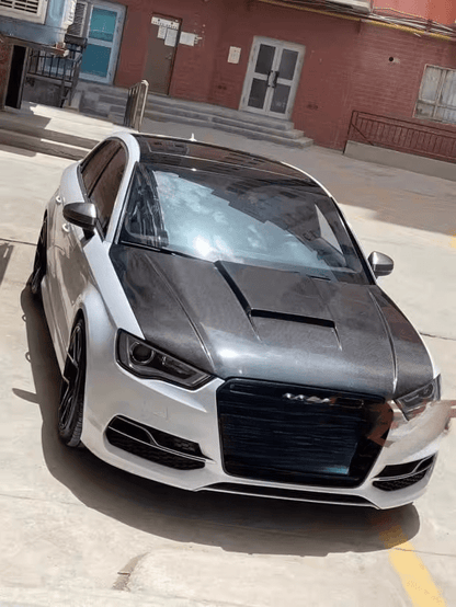 АUDI A3 S3 RS3 8V Vented Bonnet Hood 2014-2020