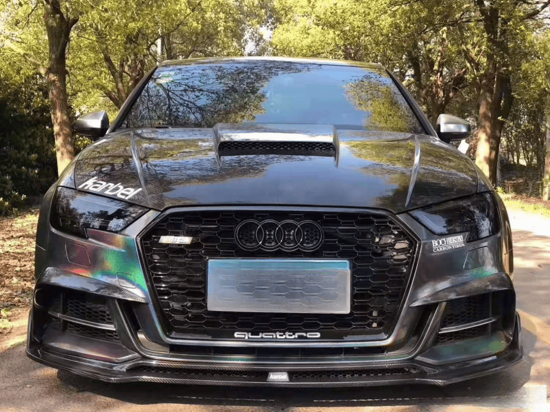 АUDI A3 S3 RS3 8V Vented Bonnet Hood 2014-2020