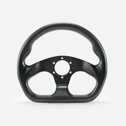 UNIVERSAL Flat Type Steering Steering Wheel Racing Dry Carbon