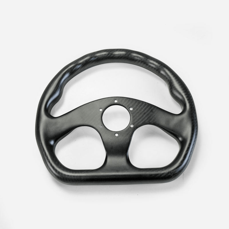 UNIVERSAL Flat Type Steering Steering Wheel Racing Dry Carbon