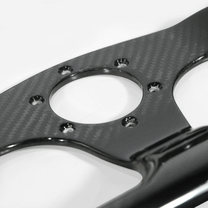 UNIVERSAL Flat Type Steering Steering Wheel Racing Dry Carbon