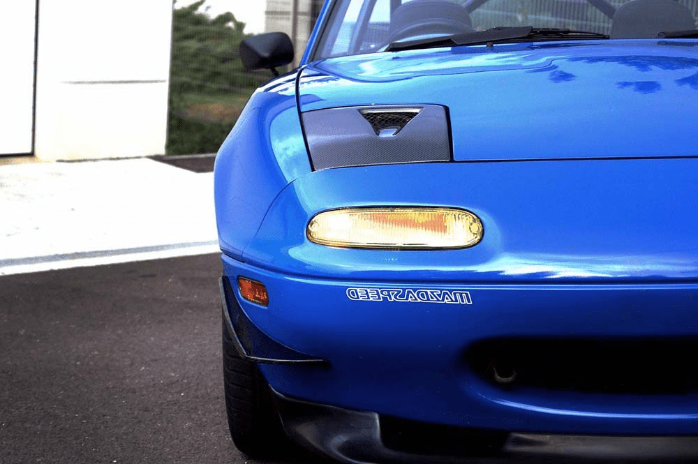 Vented Headlight Cover Pair Fiberglass For Mazda MX5 NA MK1 Miata Kazento Carbon Parts 车身侧板 Fiber Glass MX5-HL-V-2P-FRP