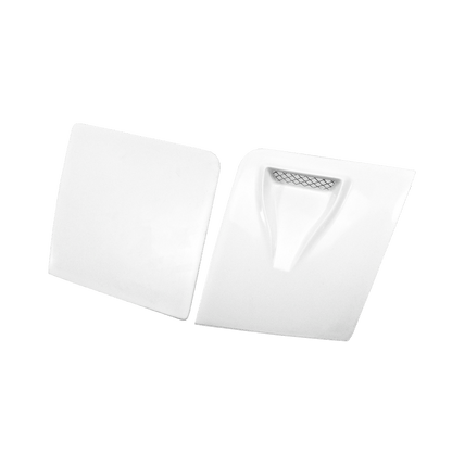 Vented Headlight Cover Pair Fiberglass Unpaint For Mazda MX5 NA MK1 Miata