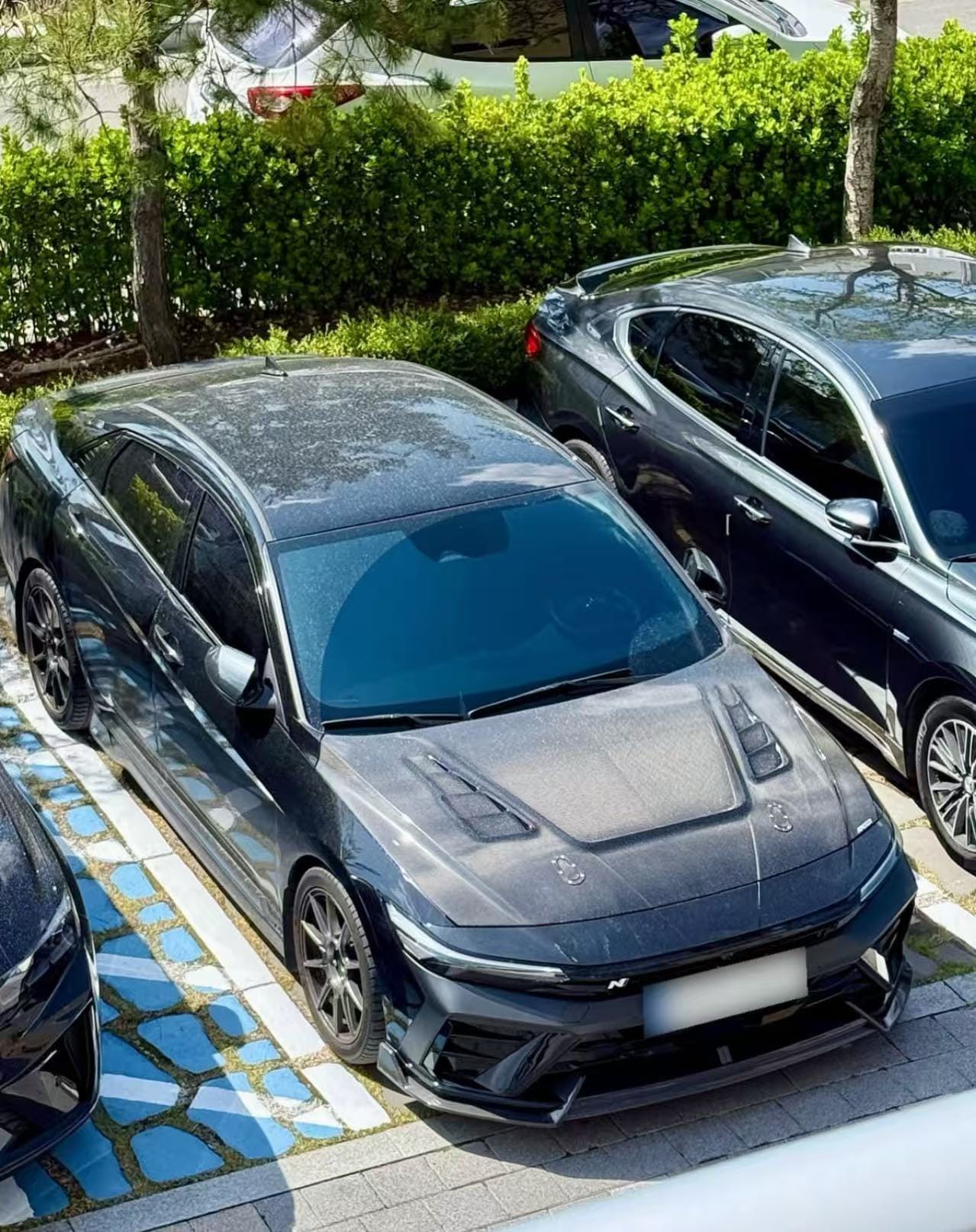 Vented Hood Bonnet 23+ Hyundai I30 Sedan/ Elantra Facelift N Spec 2