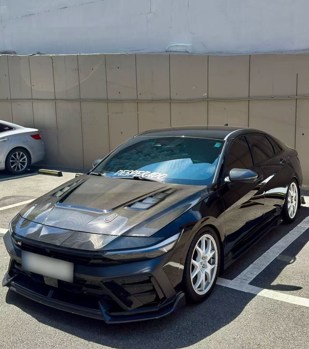 Vented Hood Bonnet 23+ Hyundai I30 Sedan/ Elantra Facelift N Spec 2