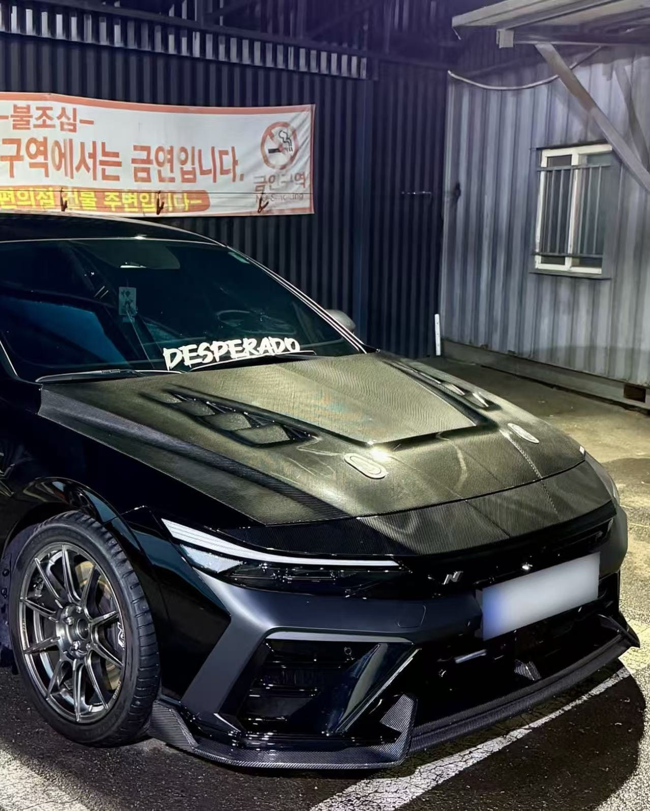 Vented Hood Bonnet 23+ Hyundai I30 Sedan/ Elantra Facelift N Spec 2