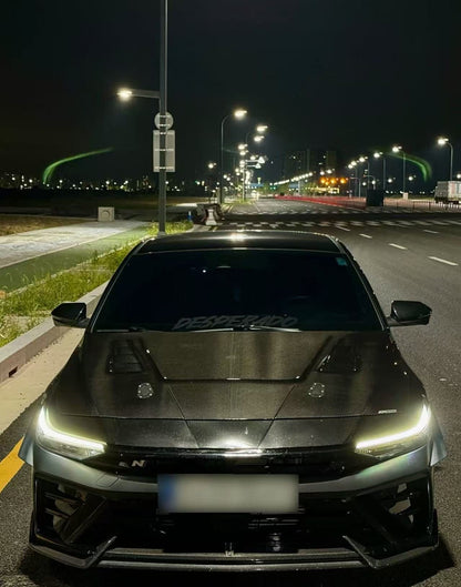 Vented Hood Bonnet 23+ Hyundai I30 Sedan/ Elantra Facelift N Spec 2