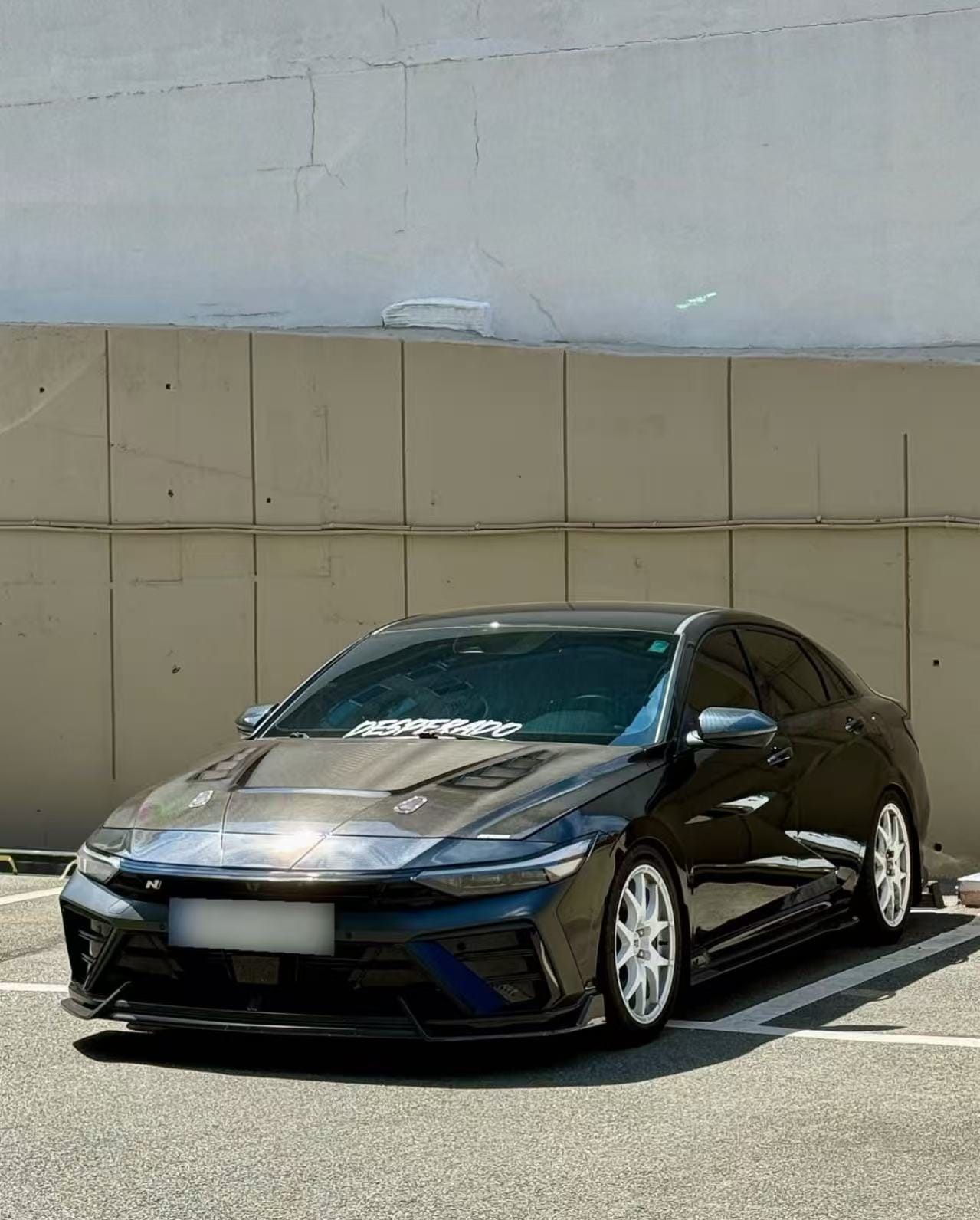 Vented Hood Bonnet 23+ Hyundai I30 Sedan/ Elantra Facelift N Spec 2