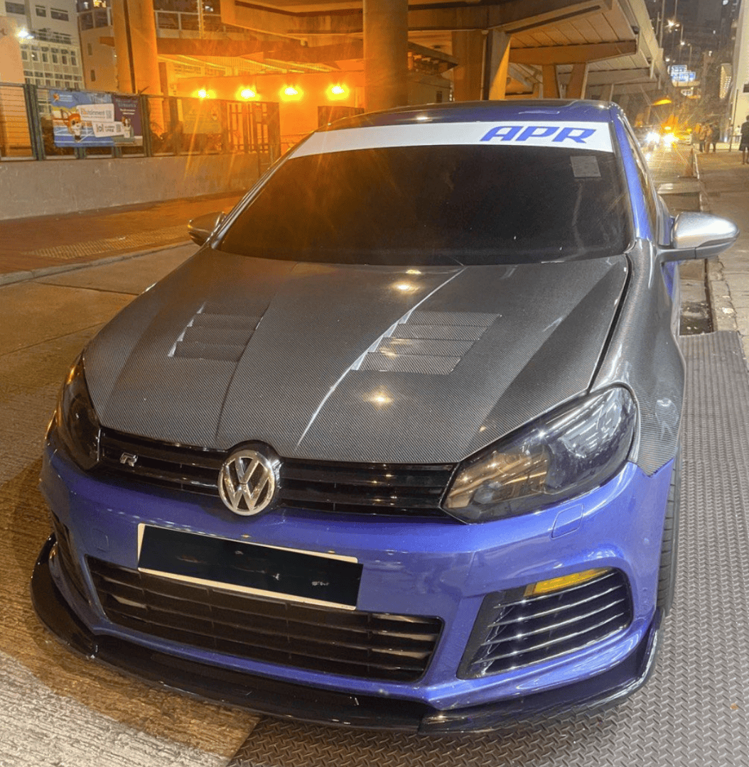 VOLKSWAGEN GOLF MK6 GTI R AM Style Vented Hood Bonnet 2008-2012