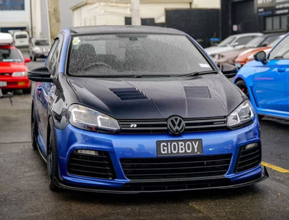 VOLKSWAGEN GOLF MK6 GTI R AM Style Vented Hood Bonnet 2008-2012