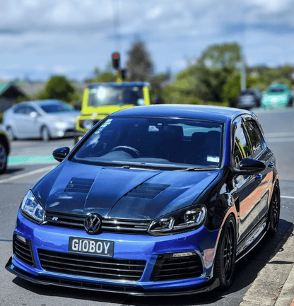 VOLKSWAGEN GOLF MK6 GTI R AM Style Vented Hood Bonnet 2008-2012