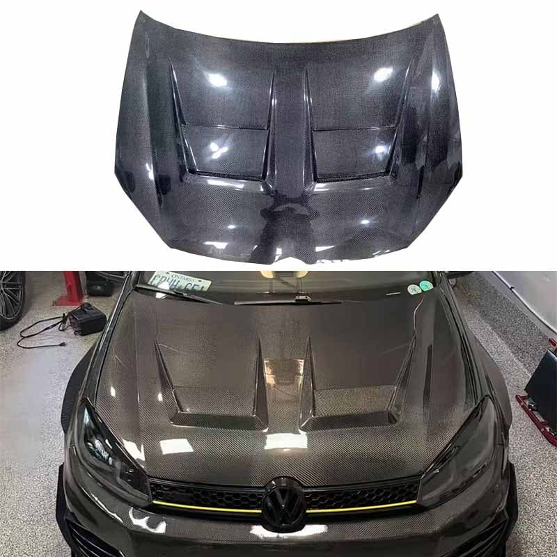 VOLKSWAGEN GOLF MK6 GTI R M Style Vented Hood Bonnet 2008-2012