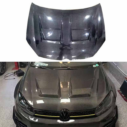 VOLKSWAGEN GOLF MK6 GTI R M Style Vented Hood Bonnet 2008-2012
