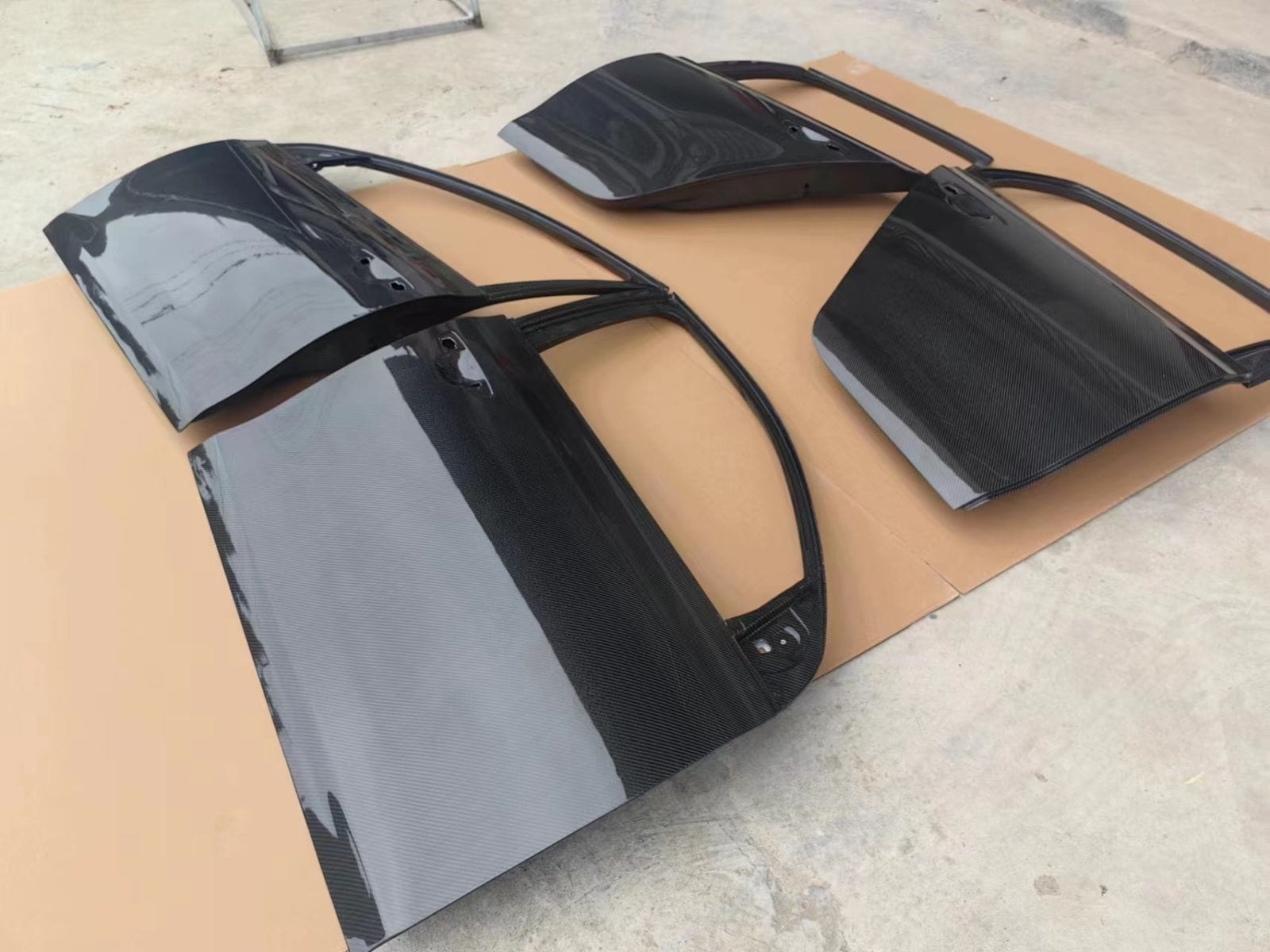 VOLKSWAGEN GOLF MK6 GTI R OEM Carbon Doors 2008-2012 4PCS
