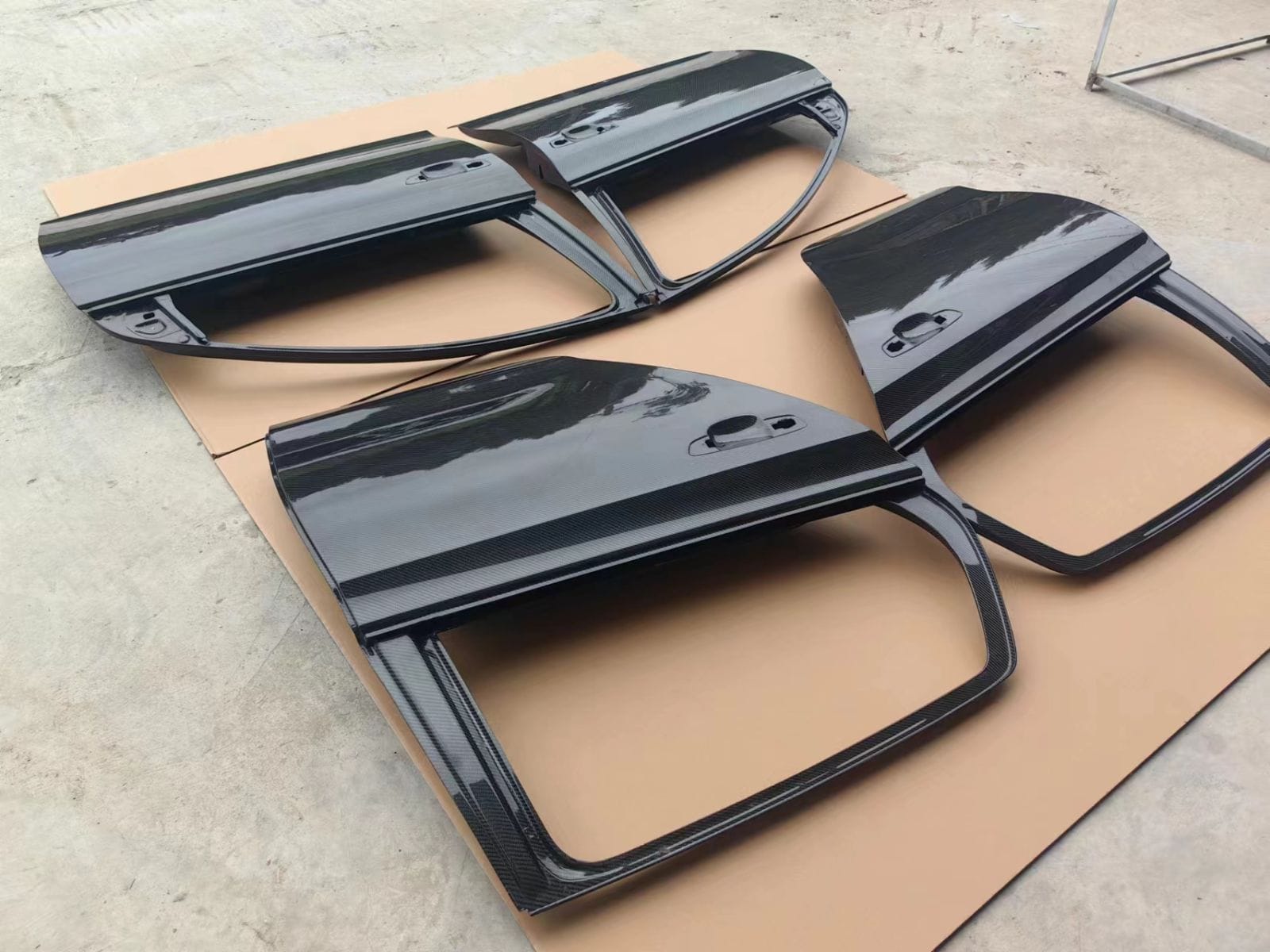 VOLKSWAGEN GOLF MK6 GTI R OEM Carbon Doors 2008-2012 4PCS
