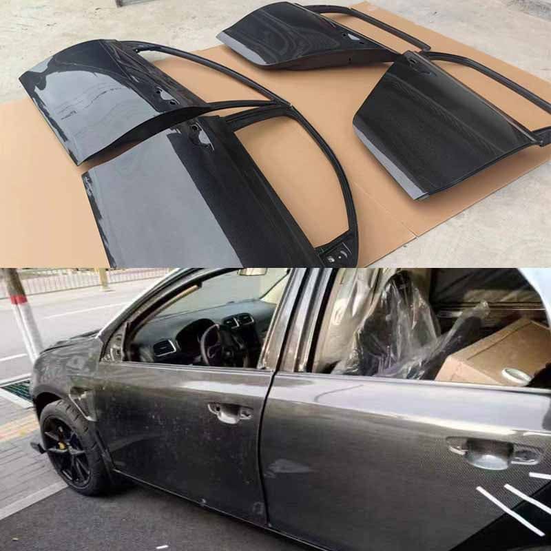 VOLKSWAGEN GOLF MK6 GTI R OEM Carbon Doors 2008-2012 4PCS