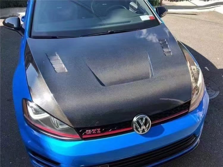 VOLKSWAGEN GOLF MK7/7.5 GTD GTI R Vented Hood Bonnet 2012-2020