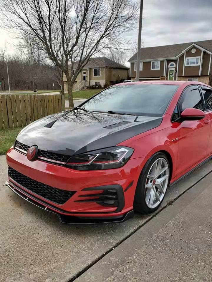 VOLKSWAGEN GOLF MK7/7.5 GTD GTI R Vented Hood Bonnet 2012-2020